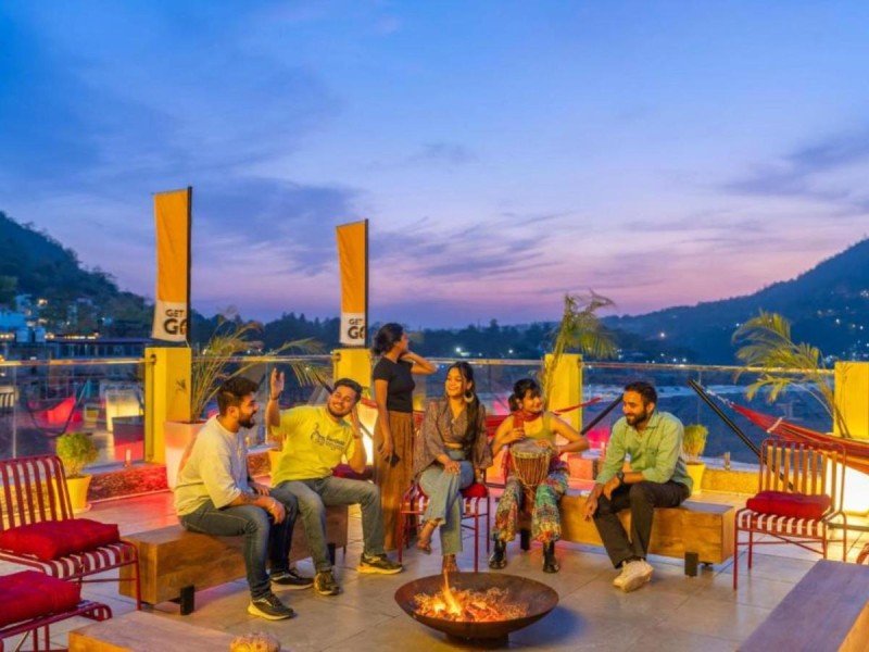 Image: The Hosteller Rishikesh, Ganges