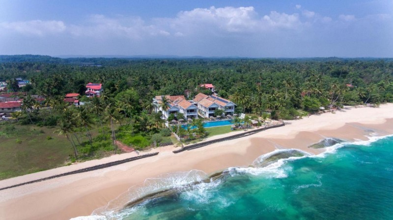 Image: Sri Sharavi Beach Villas & Spa - with 43 metre saltwater infinity pool