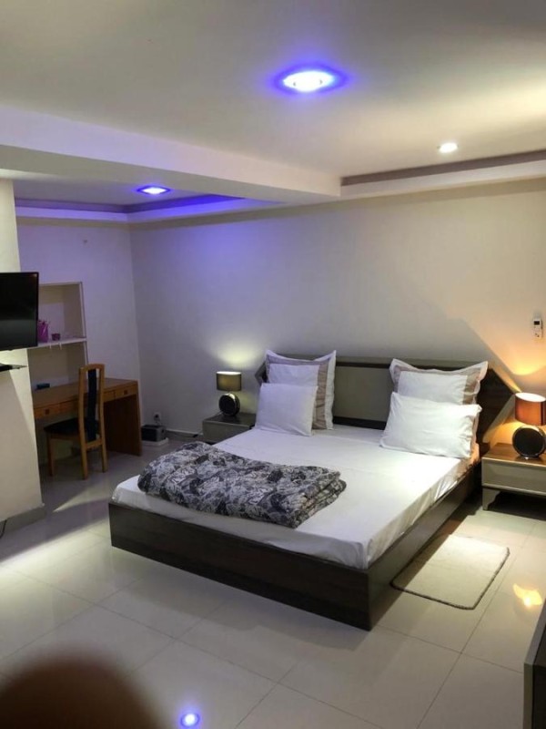 Image: Grande Chambre Saloum résidence Azur Gorée