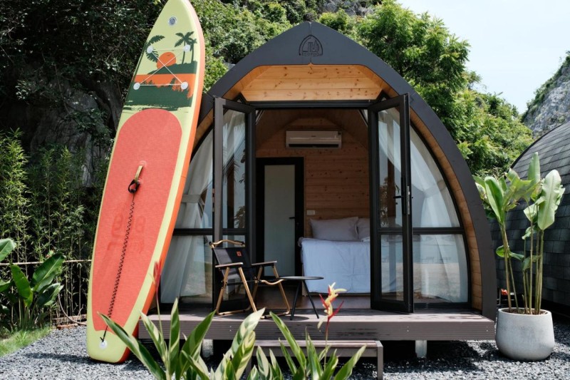 Image: TiTi Beach Pods- Cat Ba Island Beachfront