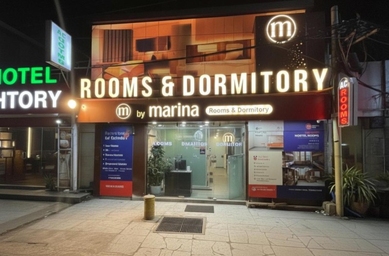 Image: The Marina Kozhikode AC Rooms and Dorms Opposite to Beach