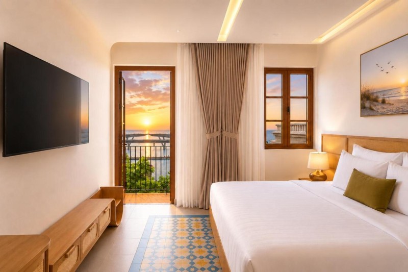 Image: Noska Hotel Sunset Town Sea View & Fireworks