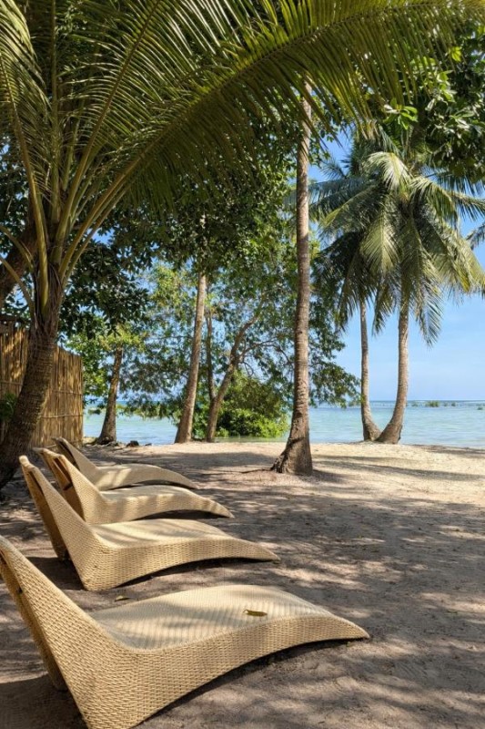 Image: Native Nipa Huts by Sirem Beach Resort