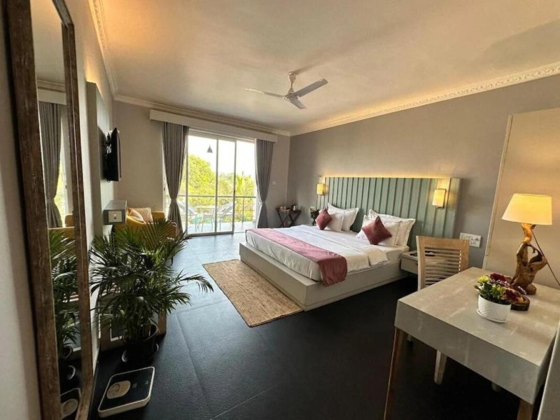 Image: The Rooms Available close to Morjim Beach