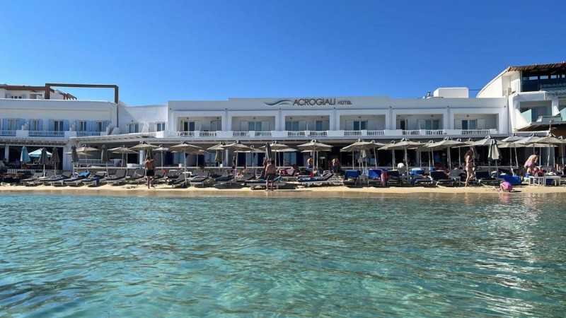 Image: Acrogiali Beachfront Hotel Mykonos