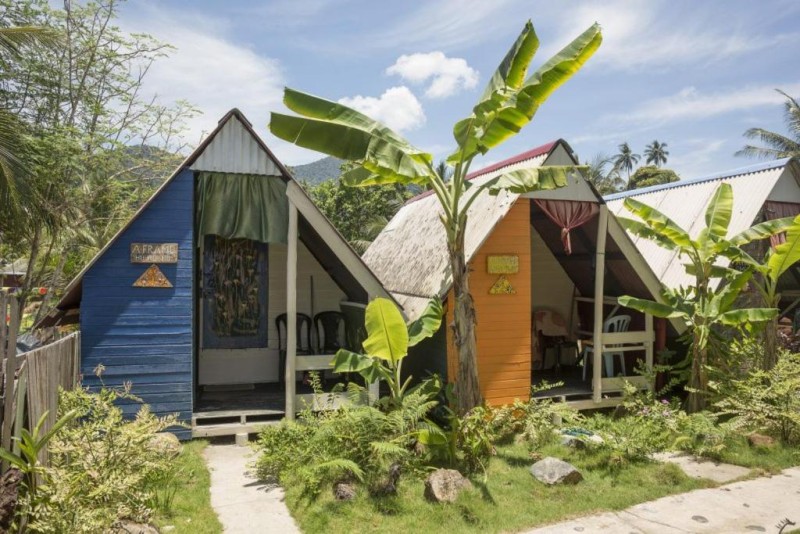 Image: Beach Shack Chalet - Garden View Aframe Small Unit