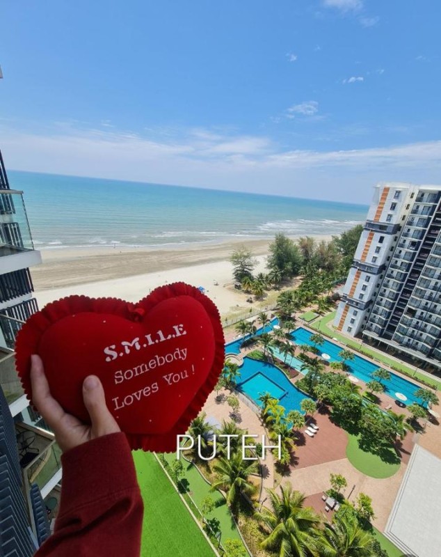 Image: PUTEH Timurbay Beachfront Private SEA view Suite Kuantan